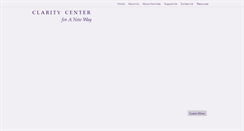 Desktop Screenshot of claritycenter.org